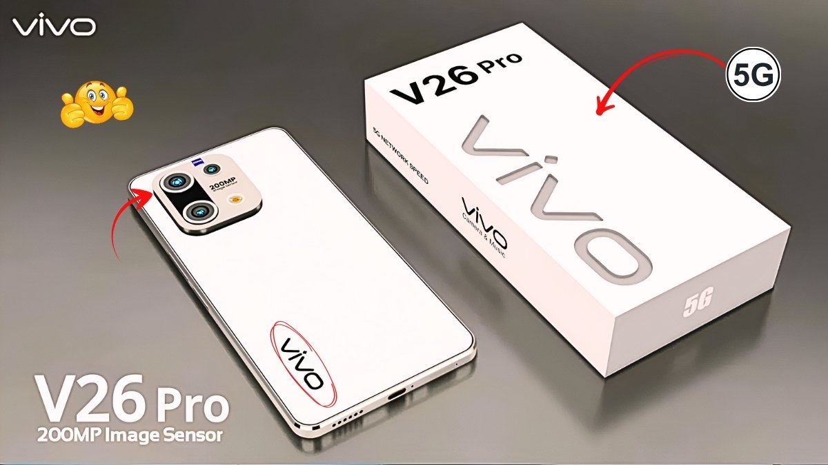 Vivo V26 Pro 5G Launched with 220MP Camera 144Hz AMOLED Display and Massive Battery