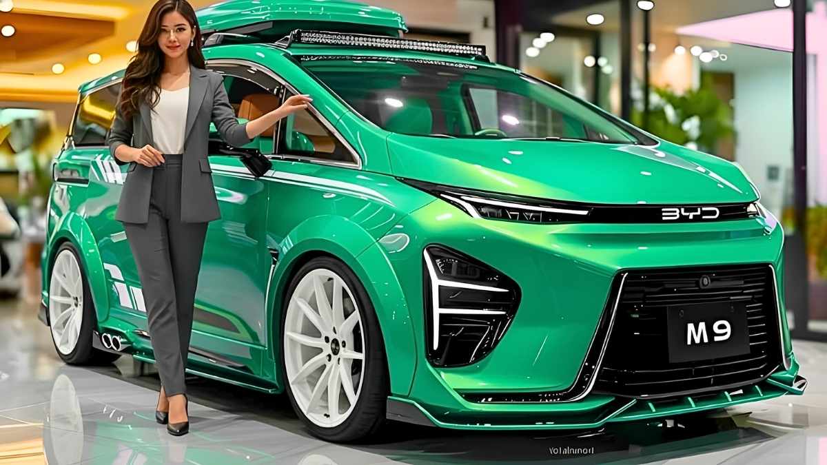 2026 BYD M9 Launch Premium Family MPV with Smart Features and Modern Design