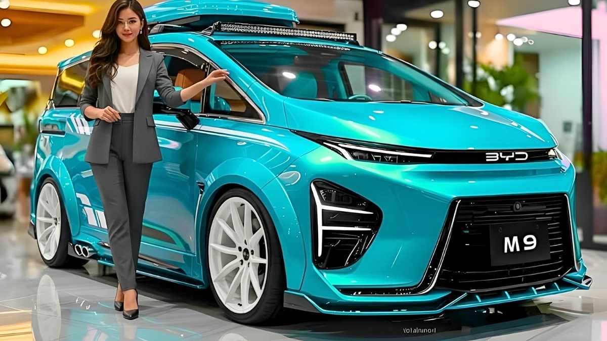 BYD M9 2026 Unveiled A Spacious Feature Loaded MPV for Modern Families