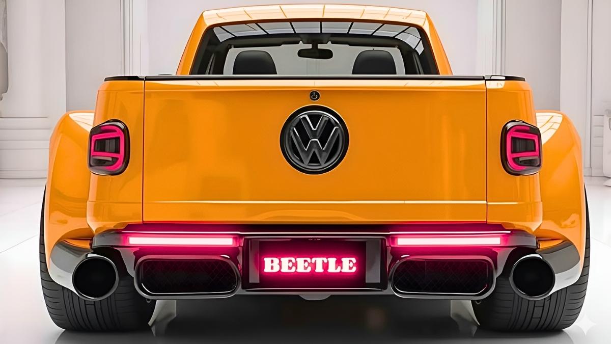 2026 VW Pickup Beetle Review Classic Beetle Design Meets Modern Pickup Power
