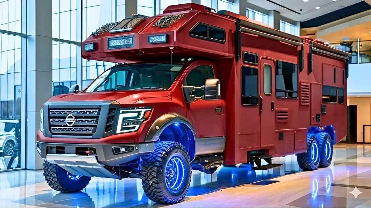 2026 Nissan Armored Camper Revealed Battle Ready Protection with Premium RV Living