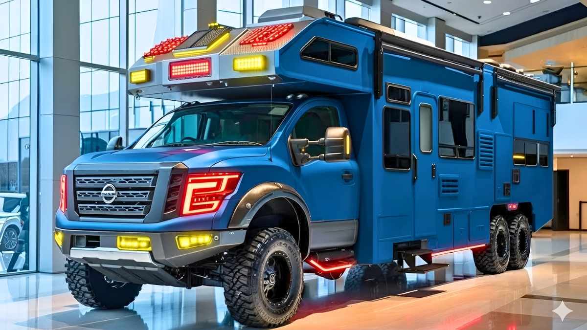 2026 Nissan Armored Camper Rugged Protection Meets High End Travel Experience